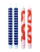 Candles, Rose/Light Blue Patterned Studio About