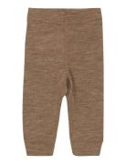 Leggings - Solid Brown CeLaVi