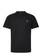 Core Raglan T-Shirt Black Lyle & Scott Sport