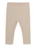 Leggings Pointelle Beige En Fant