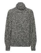 Wool Alpaca Mouliné Sweater Black Filippa K