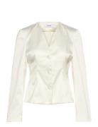 Briar Blouse Shine Crepe Cream Stylein