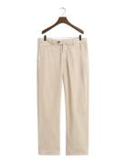 Straight Fit Cord Pants Beige GANT