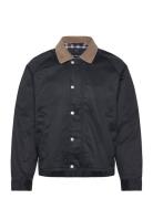 Light Weight Zip Barn Jacket Black Abercrombie & Fitch