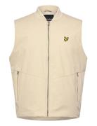Quilted Shell Gilet Beige Lyle & Scott