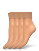 Decoy Silklook Ankle 4-Pack Beige Decoy