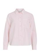 Vidarma L/S Regular Shirt - Noos Pink Vila