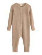 Sie Knitted Wool Beige Lindex