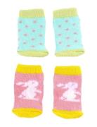 Strumpor 2-Pack, 41-46 Cm Patterned Micki Leksaker