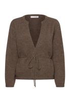 Lisette Knit Cardigan Brown A-View