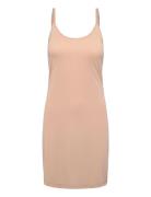 Srelyse Strap Dress Grs Beige Soft Rebels