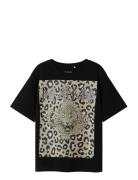 Nkfsuri Defleppard Ss Nreg Top Box Unv Black Name It