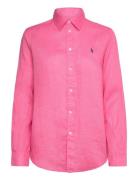 Classic Fit Linen Shirt Pink Polo Ralph Lauren