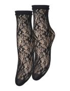 Lacia Lace Sock 2 Pack Black Becksöndergaard