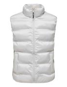 Onsunion Seamless Life Puffer Vest Otw White ONLY & SONS