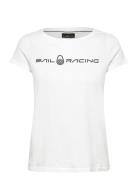 W Gale Tee White Sail Racing