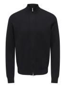 Onscooper Reg Ls 12 Cardigan Knit Frml Black ONLY & SONS