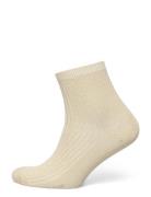 Telmira Glitter Sock Beige Becksöndergaard