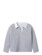 Nkfbetsy Ls Rlx Polo Swe Bru Grey Name It