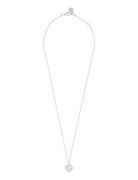 Sally Pendant Neck 42 S/Clear - 42 Cm Silver SNÖ Of Sweden