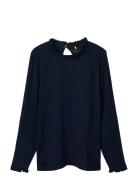 Nkfprakula Ls Slim Top Navy Name It