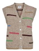 Nuiga Melange Vest Beige Nümph