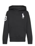 Big Pony Fleece Hoodie Black Ralph Lauren Kids