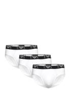 3 Pack Bottom White Emporio Armani