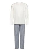 Striped Long Pyjamas Blue Mango