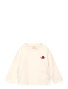 Ls T-Shirt W. Red Cowboy Hat Cream Copenhagen Colors