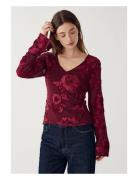 Lucille Top Burgundy Noella