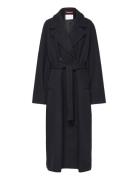 Elba Coat Bulky Wool Navy Naja Lauf
