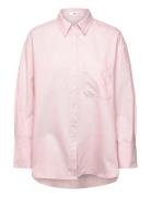 Pocket Over Shirt Pink Mango