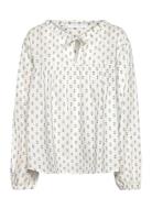Anais Blouse Deco Voile White Naja Lauf