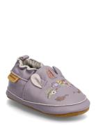 Leather Slipper - 3D Purple Mikk-line