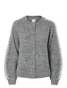 Yasolly Ls Knit Cardigan S. Noos Grey YAS