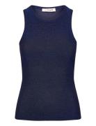 Eva Tank Top Blue A-View