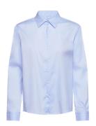 Beate Shirt Fancy Poplin Blue Naja Lauf