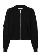 Msekira Knit Cardigan Black Minus