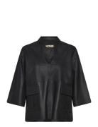 Kyledep Leather Top Black DEPECHE