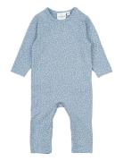 Tnsbneal L_S Jumpsuit Blue The New