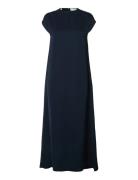 Slflina Sl Ankle Slim Dress Navy Selected