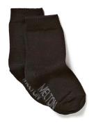 Cotton Socks Black Melton