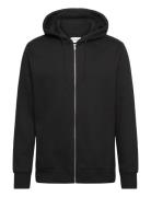 Sweat Hoodie W. Zip Black Shine Original