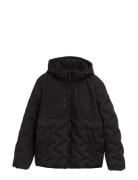 Hybrid Puffer Jacket Black Tom Tailor