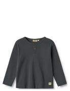T-Shirt L/S Morris Black Wheat