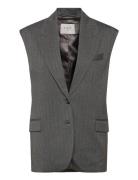 Dante6-Avenue Herringb Waistcoat Grey Dante6