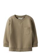 Nmmilondon Rim Ls Loose Sweat Lil Khaki Lil'Atelier