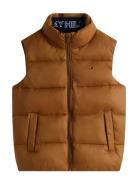 Essential Padded Vest Brown Tommy Hilfiger