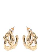 Fotini Hoop Earrings Gold-Plated Gold Pilgrim